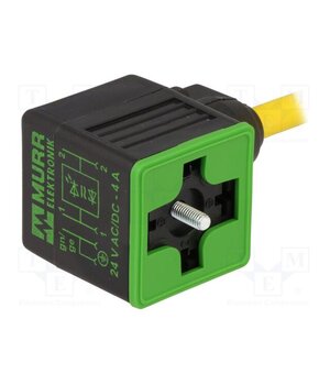 7000-18021-0360750 Valve connector; plug; Type: A; PIN: 4; 18mm; female; 24VDC; 4A; 24VAC pniVE3Yoeck6WCkGYXJQz_ik-i4hn8rE9ewU3tXWEgI