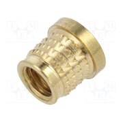 073M8 Threaded insert; brass; M8; BN 37901; L: 10.1mm; for plastic h43rl0KP1LwYDDTXLBuPSdQDjAcwKrjWgmaqHvTN12Y