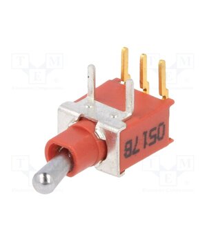 TST 1 D-RA Switch: toggle; Pos: 2; SPDT; ON-ON; 0.4A/20VDC; Leads: flat pin; TST eRqsy31o6Our--nKOSMtkeg93r0mXzrpGV9dffmNLes