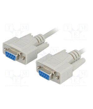 CAB-09GG/10 Cable; D-Sub 9pin socket,both sides; Len: 10m; connection 1: 1 j79T2nFh0RTr7QBUJmlQzfyIqIfxzROlfVEbL6n5eXY