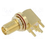 RFPC-SMA15-FN-A Connector: RP-SMA; socket; male; angled; THT; PTFE; gold-plated JpHtpx09lE0IME46Xd2pmg535aAzo48QvRdv7Udu5tI
