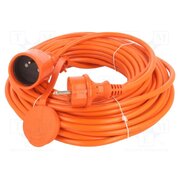 W-96984 Extension lead; 3G1.5mm2; 20m; PVC; orange; Sockets no: 1; 16A TXrDPaznUfN4hhmpQARys0BGGKXRNbBchIIrHs3imiY