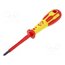 T49143-1 Screwdriver; insulated; Pozidriv®; PZ1; Blade length: 95mm; 1kVAC XJWiDt7A0mAlFRpKCE-wuEiqI83k4I4wcYxdlJQySfo