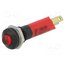 19081350 Indicator: LED; prominent; red; 24VDC; 24VAC; Ø8mm; IP67; connectors tyiznnHkFMM8MXhdBLlZLBhowKjBl5roGQOvMvkqzx8