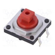 SKQEACA010 Microswitch TACT; SPST; Pos: 2; 0.05A/12VDC; THT; 2.6N; 12x12x4.3mm bkNLFIu7eDDkR5nEv79XEBUejwL_R6K2T4sIc4znzAI