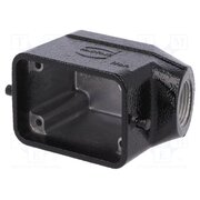 19307061540 Enclosure for connectors: HDC; size 6B; for panel mounting; M20 KaTkZzlfBqhdLX4LtU88exDxp7NGuaTJBbMGSYEp00Q