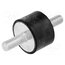 DVA.1-30-20-M8-20-55 Vibration damper; M8; Ø: 30mm; rubber; L: 20mm; Thread len: 20mm E3SiF-SvTbJfE5thtucmJHABSMMnNdbjL1ovXB02ccg