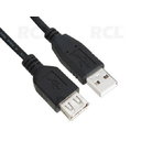 KABELIS KOMPIUTERIUI USB A (K)-A(L) 1.8-2.0m