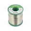 810044 Tin; lead free; Sn99,3Cu0,7; 1.5mm; 1kg; reel; 227°C; Flux: SW33 zGvnS6-cj_yxSBhA0ex2r7qWY4FByn9L6mLJDwX3skQ