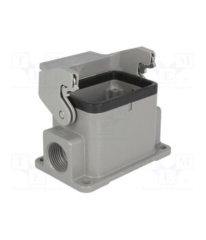 19300061290 Enclosure for connectors: HDC; size 6B; Han® B; IP65; with latch rPeF1Wq1DYXVwchyF1IsxHYv1drOE5Jzxy-aOg_qx_k