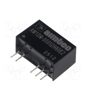 AM1DM-0505DH60EZ Converter: DC/DC; 1W; Uin: 4.5÷5.5VDC; Uout: -5VDC; Uout2: 5VDC; SIP7 1OJxB3TZOzsf8k7V43RyCcMTtuGNsX1rLHb91_y7e1w