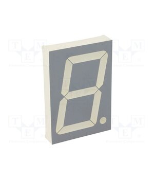 SA23-12EWA Display: LED; 7-segment; 56.9mm; 2.3"; No.char: 1; red; 8÷18mcd 4tHJ71daBQczH-hXM-RMQVQ-t6YpfpSOqlGKyDgbJ8g