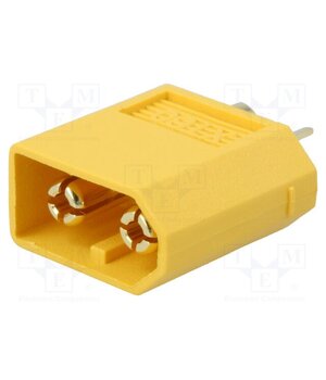 XT60-M Connector: DC supply; plug; male; XT60; 30A; 500V; PIN: 2; straight 40gWu2jKjQ0EB2yDey2sCo34cKEyAv5ea1JTG98foI4