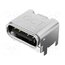 USB4800-03-A Connector: USB C; socket; SMT; PIN: 16; horizontal; top board mount l2hHb5BoGi1laOYVZc0b2SIFhiNUxCvyoTLUyrzLIQw