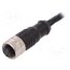 PXPPVC12FBF04DCL010PVC Connector: M12; plug; female; PIN: 4; straight; D code-Ethernet; 4A j9mJLKbX9U37X3ILl2Zb0V88ck18gIs4t2rx78lbDsY