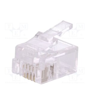 MP0018 Connector: RJ11; plug; PIN: 4; unshielded; gold-plated; 6p4c; male AYc-BHySNa5bkRAdHuVg0qUFqgw3YHH2a8YZTEYDzt0
