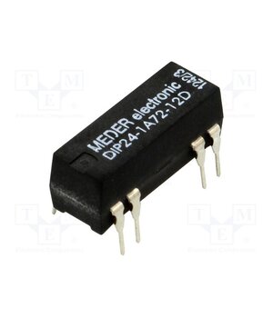 DIP24-1A72-12D Relay: reed switch; SPST-NO; Ucoil: 24VDC; 1A; max.200VDC; 290mW lzWImwQ1HNArMvTPpGnqzw1ZkjQoWGqzuYb4owhcS6c