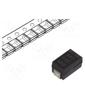 T530X158M2R5ATE005 Capacitor: tantalum-polymer; low ESR; 1500uF; 2.5VDC; X; 2917; SMD Xb67l0048knvjRxqe5wswuQhudr07EqFYcRcm_JJ-dw
