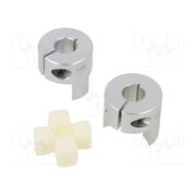 2240-20-B8-8-AL-WS Coupling; Ø: 20mm; Ø1: 8mm; Ø2: 8mm; aluminium dJXwluI7p5vQlBwnMukXKmC5Wi_0SrzIcPy94Cxtf0o