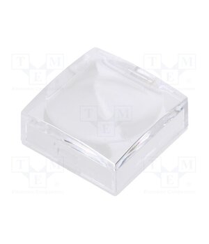 AT3074JB Cap; 15x15x6.1mm; white,transparent; UB2; UB2 k0_-4eiOJxOBvskzuvcpNUfi1_0xwlylBlRjGzD6Ljw