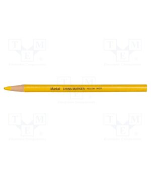 MARKAL CHINA MARKER 96011 Marker: pencil; yellow; CHINA MARKER; Tip: cone 8-_TZXN7kJt09JbwDM-4vxksR3Dg5KZWlOGQUc1ZQXk