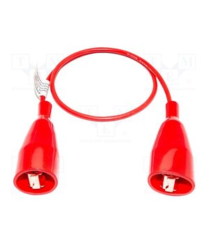 AI-000458 Connection cable; both sides,aligator clip; Len: 0.71m; red 6zeWJWP0rMTBN7EjEmzYfRt1mTqkG98DCNJ_9Pl5aMQ