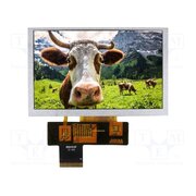 NHD-5.0-800480AF-ASXP Display: TFT; 5"; 800x480; Illumin: LED; Dim: 120.7x75.8x2.8mm; RGB r7a7KioUqqXEdrqDHpVKWdfwMW-3zmayhR6SMvyfiQU