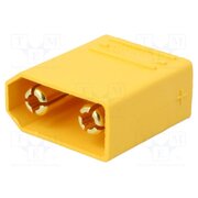 XT90PB-M Connector: DC supply; socket; male; XT90; 40A; 500V; PIN: 2; straight OYAFPuH_Sx0gEXkARpicM8rzTxo93SwyvqX4XWjxTKE