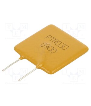 PTR030V0900-BK Fuse: PTC polymer; 9A; Imax: 100A; THT; PTR030V; bag qPiCJvUWaGazOTs8rsjs56mmvvi2MTz7l9xiFY7KaHA
