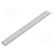 FIX-GLC1-AS-1M-SET Profiles for LED modules; white; natural; L: 1m; aluminium; 45° kgYtGs8Ua9BLK6B-25LHm9z2WwWQ2-UML2neZSDNk68