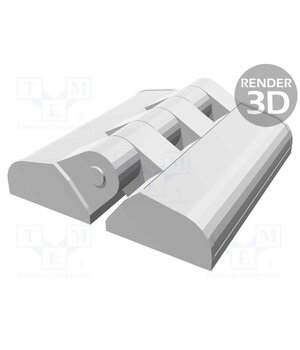 CFT.65 SH-6-C9 Hinge; Width: 63mm; technopolymer PA; black; H: 65mm; -20÷80°C Oqc91rU2nXbxgzWef2TMH47ms8hHjoKsWgNec7bT_BY