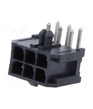 10127720-061GLF Connector: wire-board; socket; male; PIN: 6; Minitek® Pwr 3.0; THT Z8pavL7Io_IN94gh9PLSvUSSU8fTaVH40MGGAcnJ5bM