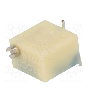 3269W-1-102LF Potentiometer: mounting; multiturn; 1kΩ; 250mW; SMD; ±10%; linear Ml5WgAOzKsCIjzxVtqg10SBEur4lKb3jR7fEf56D_qw