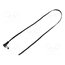 A21-TT-T050-050BK Cable; 2x0.5mm2; wires,DC 5,5/2,1 plug; angled; black; 0.5m xOKP-qO1aSJw1xI0IKPtdlqI9tBS1FFubGWjvV1vL2c