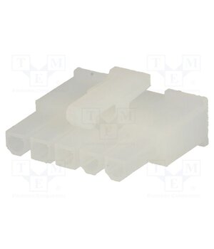 39-01-4050 Connector: wire-wire/PCB; plug; female; PIN: 5; Mini-Fit Jr; 600V LOMU4Fw_cRkhkKAhEM7I0ex1jGIQ7K7_N3izsNxdYnM