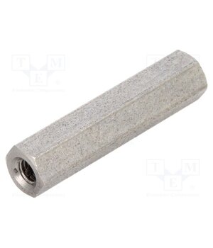 144X25 Screwed spacer sleeve; 25mm; Int.thread: M3; hexagonal CPCFdZFQ1p4g0p_7V-beBpTGcHL7amOdDKfSo-A66IU
