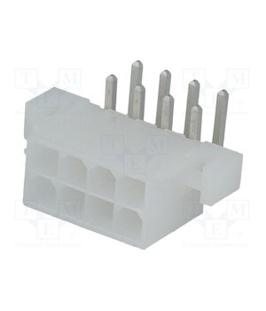 39-29-1088 Connector: wire-board; socket; male; PIN: 8; Mini-Fit Jr; 9A; THT cXW6yDQysQAP8TY0Q13xcNJvHLJm3ILv76Re-ErInw4