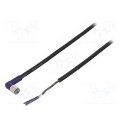 XS3F-LM8PVC3A2M Cable: for sensors/automation; M8; PIN: 3; angled; 2m; plug; 30VDC nPgXB44DfoinpwknGXjy5IxNwjhyCb8U1gCrY7zHwWg