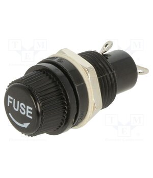 PMC-KS-01-SOS Fuse holder; 5x20mm; 10A; on panel; 250VAC; UL94V-2; phenolic hN02AwNygn5Fi4x_IDb0mFrI2F3AlAThpThDCU17RhU