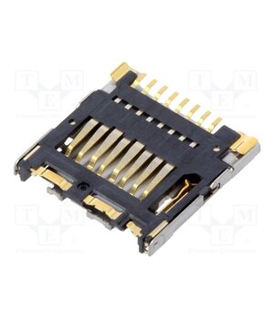 DM3CS-SF Connector: for cards; microSD; SMT; on PCBs; gold-plated; PIN: 8 sclzASyaamxlLfLJzrGqYUToaH7ODYj4nkX6-k9v2JM