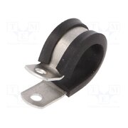 211-15130 Fixing clamp; Øbundle : 17.5mm; W: 12.7mm; aluminium; chloroprene k-ccQgaKMZE2q171bm1XYBB13rRzUYd9rjMQnmzoCk4