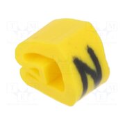 515-02144 Markers; Marking: N; 2÷5mm; PVC; yellow; -65÷105°C; leaded; HGDC2-5 rdAUAylS71ooPUNwXYWVRr4j96cN-IIkYy_I0mAIjY8