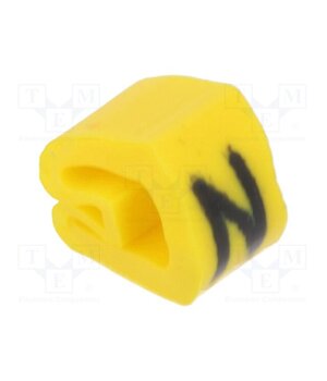 515-02144 Markers; Marking: N; 2÷5mm; PVC; yellow; -65÷105°C; leaded; HGDC2-5 rdAUAylS71ooPUNwXYWVRr4j96cN-IIkYy_I0mAIjY8