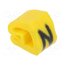515-02144 Markers; Marking: N; 2÷5mm; PVC; yellow; -65÷105°C; leaded; HGDC2-5 rdAUAylS71ooPUNwXYWVRr4j96cN-IIkYy_I0mAIjY8