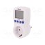OR-PRE-409-SCHUKO Programmable time switch; Range: 1min÷7days; 230VAC; IP20; Schuko XK2PXQ3pR-4KikMINAWUEsn554M-k3skaBwmrLMRwas