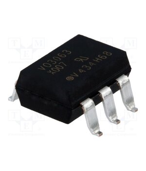 VO3063-X007T Optotriac; 4.42kV; Uout: 600V; zero voltage crossing driver; Ch: 1 ktZ2ukCQ_KVTJCyZJ3EIaOJuI1SI8J9mBpURh-RFmR4