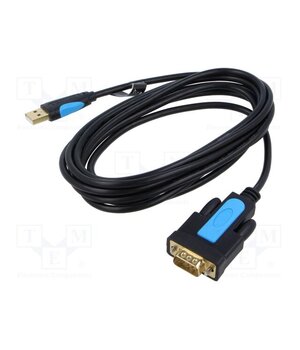 VAS-C02-B300 USB to RS232 converter; D-Sub 9pin plug,USB A plug; PVC; 3m 39tyGodTl0NtvJt4lUN-SDBLHWJQLI16792mIlgslhU