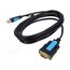 VAS-C02-B300 USB to RS232 converter; D-Sub 9pin plug,USB A plug; PVC; 3m 39tyGodTl0NtvJt4lUN-SDBLHWJQLI16792mIlgslhU