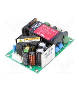 TPP 65-124A-J Power supply: switching; open; 65W; 120÷370VDC; 85÷264VAC; OUT: 1 xaCnvLAQh95pIki6sLhFQLp9sO6pYLKvLouL7AFeb08