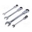 16698 Wrench-set; combination spanner,with ratchet,with joint; 4pcs. nFoU3ksuNaPHwXlluAMsNgj2WLuSVr_pD4aFd_VQYTk